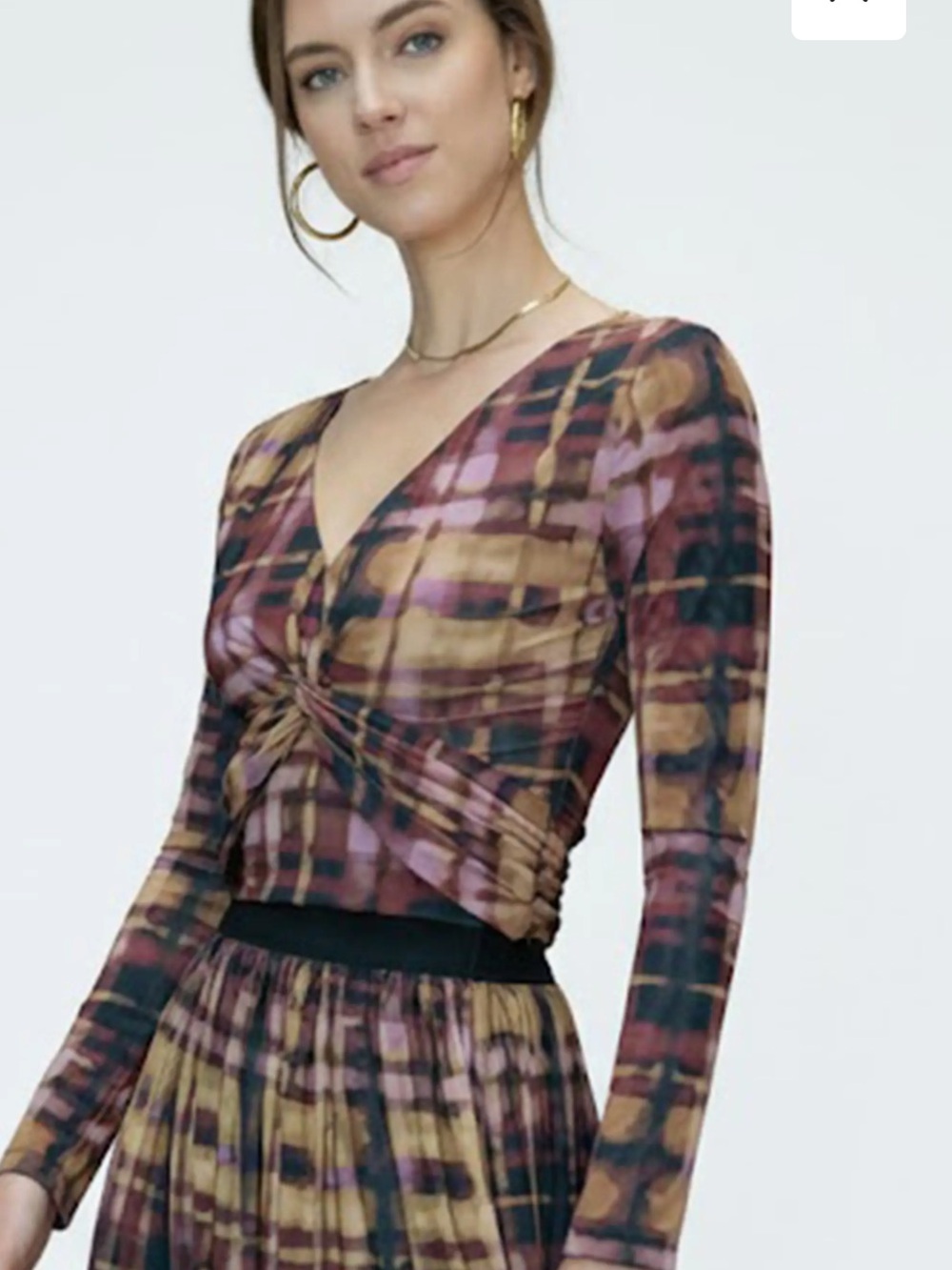 West Of Ophelia Mesh Top